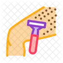 Shaving Legs Razor Icon