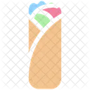 Arabic Food Chicken Roll Dinner Icon