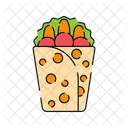 Shawarma roll  Icon
