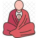 Shawl Meditation Blanket Icon