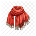 Scarf Winter Clothes Icon