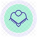 Shawl Fashion Accessory Icon