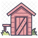 Shed House Garden Icon