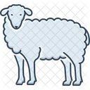 Sheep Ewe Cattle Icon