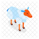 Sheep Farm Animal Icon