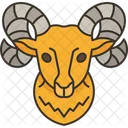 Sheep Ram Head Icon