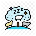 Sheep Counting  Icon