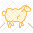 Sheep Crossing Road Sheep Crossing Icon