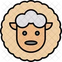 Sheep face  Icon