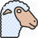 Sheep Face  Icon
