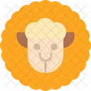 Sheep Face  Icon