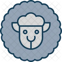 Sheep face  Icon