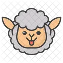 Sheep Face Emoji Emoji Emoticon Icon