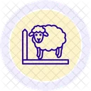 Sheep In Fence Sheep Fence Icon
