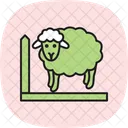Sheep In Fence Sheep Fence Icon