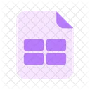 Sheet Document File Icon