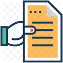 Sheet Text File Icon