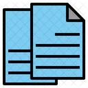 Sheet Stationery Catalog Icon