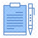 Sheet Document Clipboard Icon