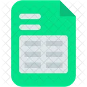 Sheet Notes Google Sheet 아이콘