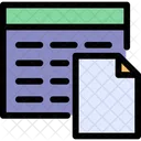 Sheet Format Document Format Icon