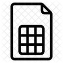 Sheet Paper Note Icon