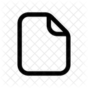 Sheet Document Paper Icon