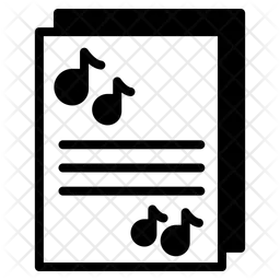 楽譜  アイコン