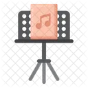 Sheet Music Stand Tripod Music Stand Icon