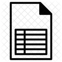Sheets Icon
