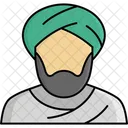 Muslim Sheikh Arabic Icon