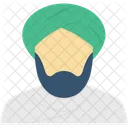 Sheikh Muslim Arabic Icon