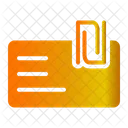 Shekel Card  Icon