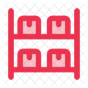 Shelf Rack Warehouse Icon