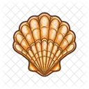 Coquille Nourriture Nature Icône