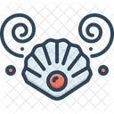 Shell Pearl Open Icon