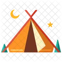 Shelter Adventure Camp Icon