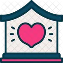 Shelter Home Love Icon