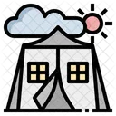 Shelter Tent Camping Icon