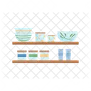 Shelf Shelves Kitchen Icon