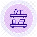 Shelves Line Icon Icon