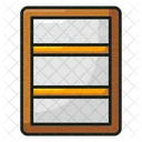Book Rack Bookshelf Library Book Icon