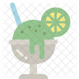 Sherbet Ice Cream  Icon