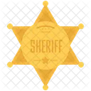 Sheriff Badge Wild Icon