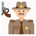Isheriff Sheriff Officer Icon