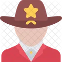 Sheriff Police Icon