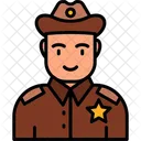 Sheriff Court Crime Icon