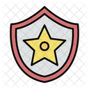 Police Badge Star Icon