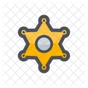 Sheriff-Abzeichen  Symbol