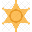 Sheriff Abzeichen Polizeiabzeichen Sheriff Symbol